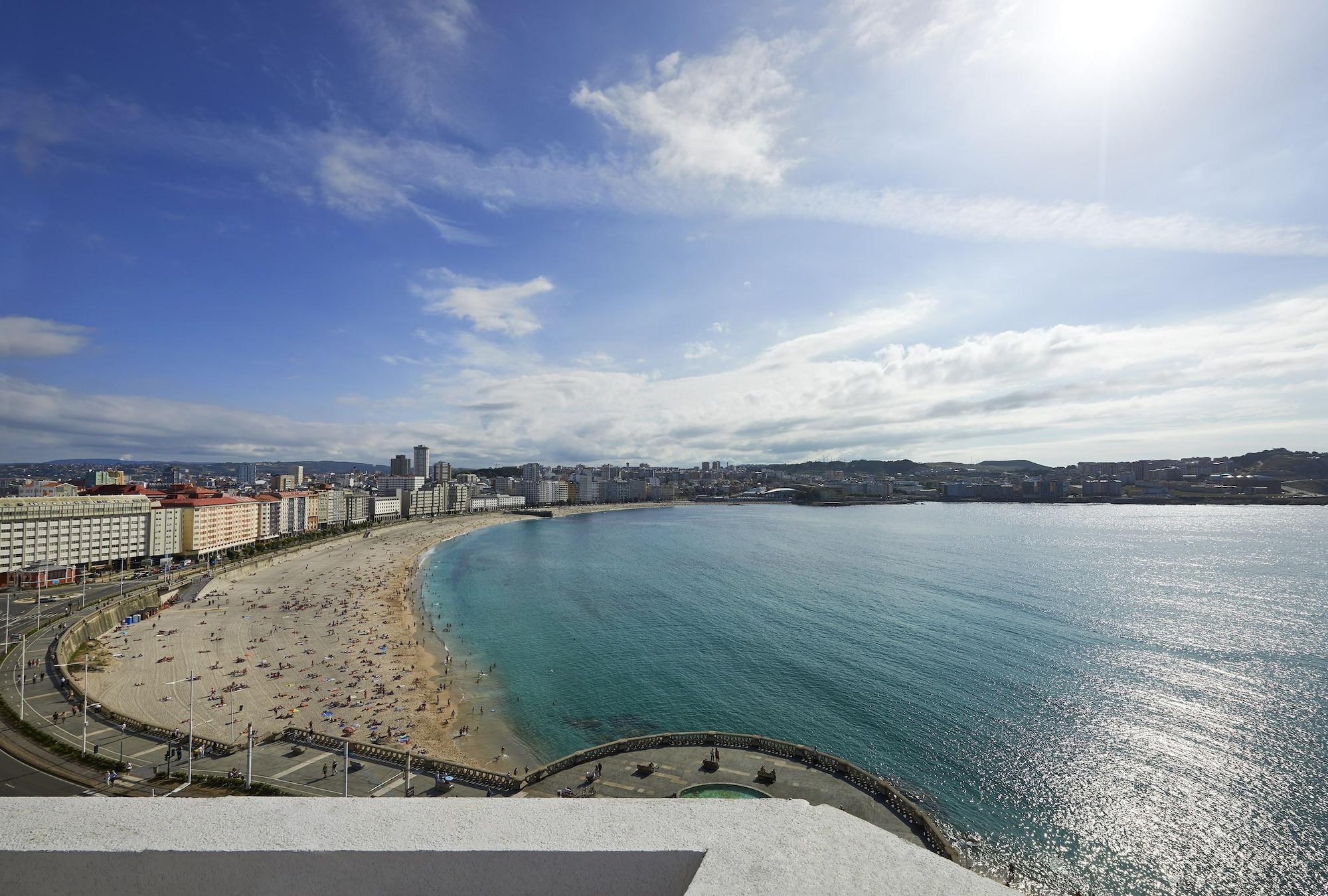 Melia Maria Pita Hotel A Coruña Kültér fotó